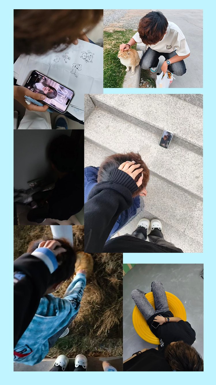 日常休闲瞬间拼贴